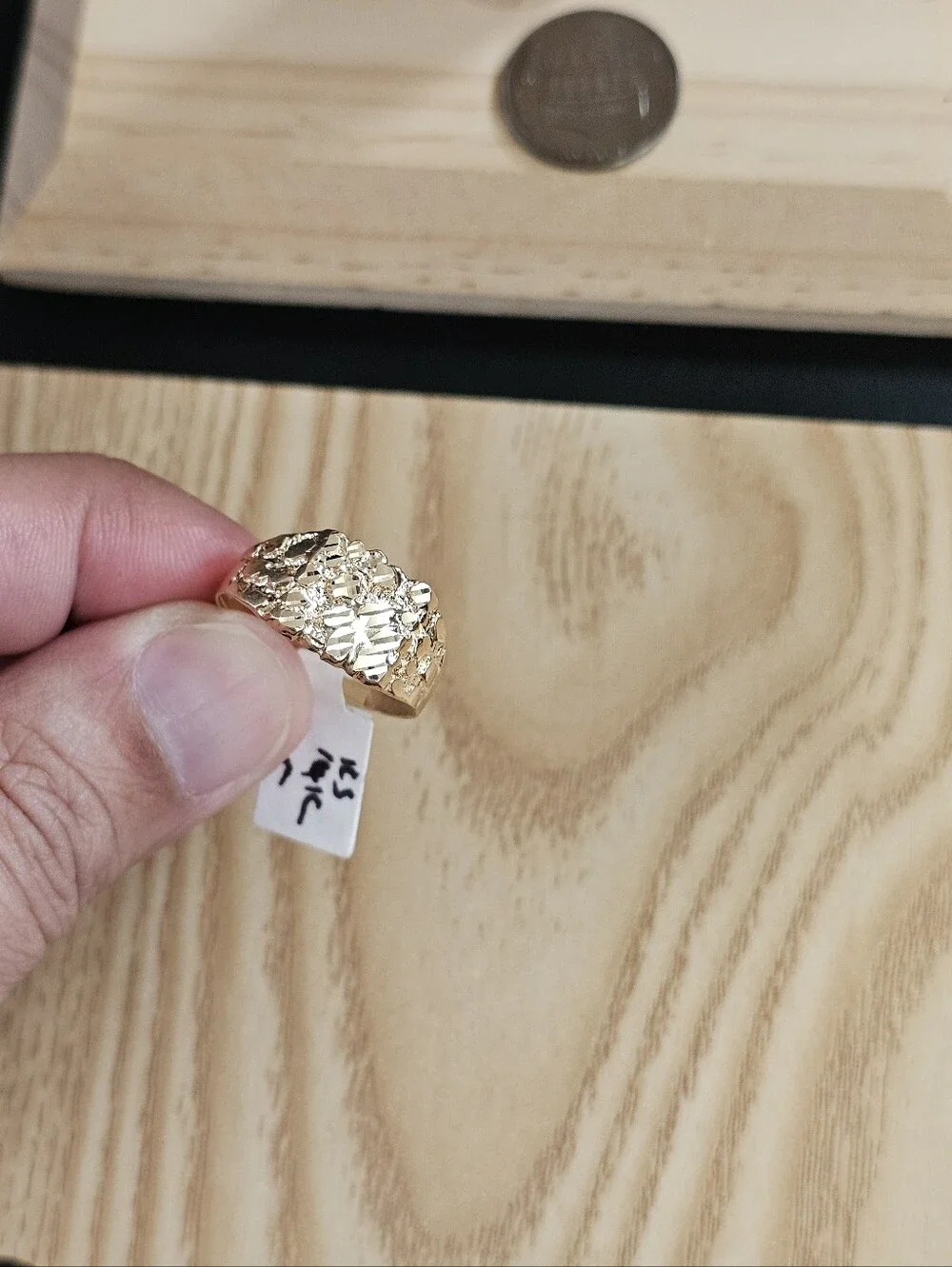14k Gold Ring Size 9.5